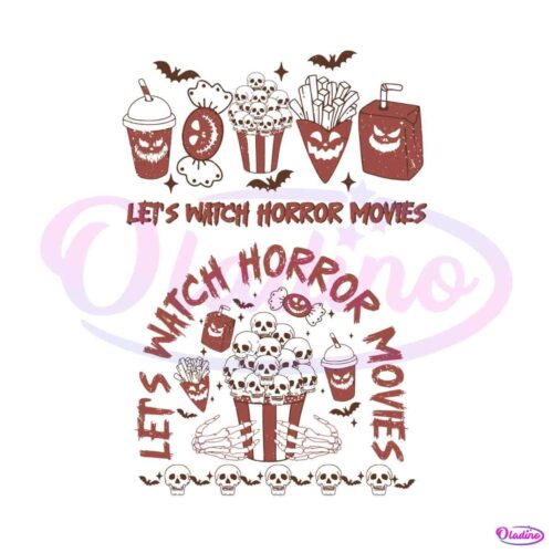 lets-watch-horror-movies-skull-halloween-svg-graphic-file