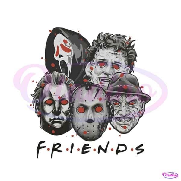 horror-characters-friends-michael-myers-png-download