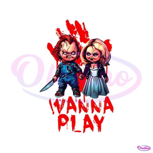 chucky-and-tiffany-true-love-wanna-play-png-download