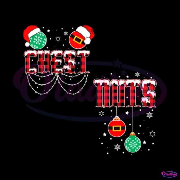 chest-nuts-retro-christmas-couple-svg-digital-cricut-file