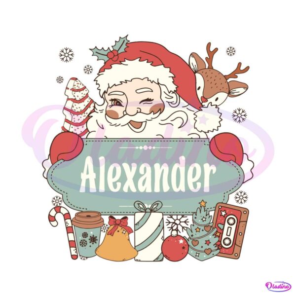 personalized-funny-santa-claus-merry-christmas-svg-file