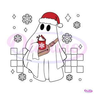 funny-cute-ghost-christmas-santa-hats-svg-file-for-cricut