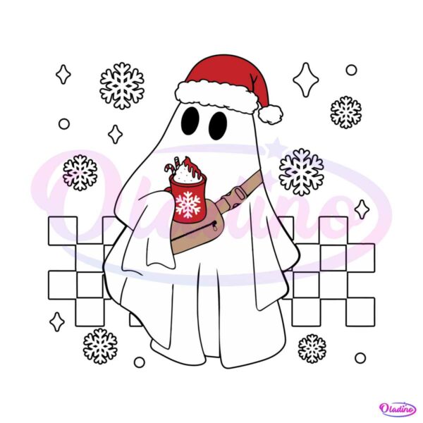 funny-cute-ghost-christmas-santa-hats-svg-file-for-cricut
