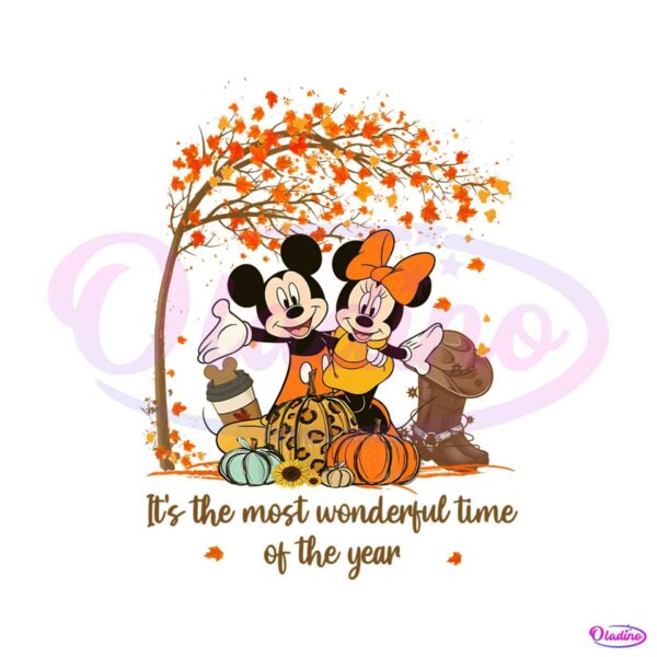 mickey-minnie-thanksgiving-wonderful-time-of-the-year-png