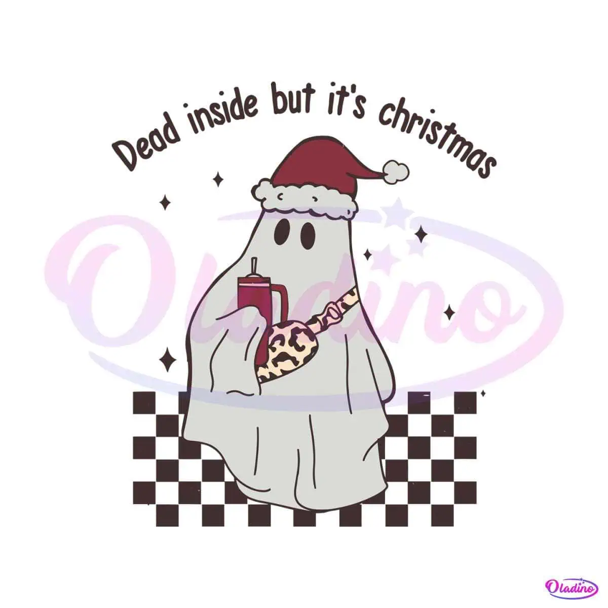 Boojee Dead Inside But Its Christmas SVG Cutting Digital File - Oladino