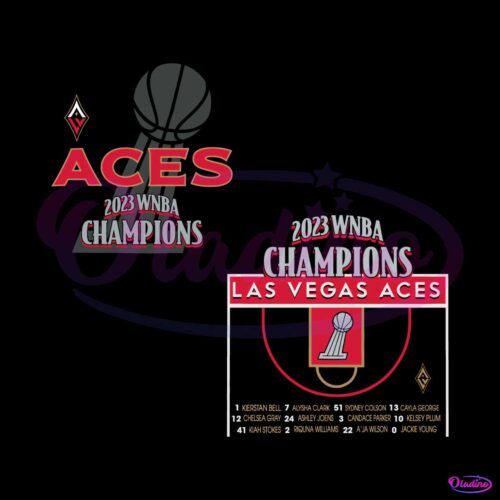 las-vegas-aces-wnba-finals-champions-player-roster-svg