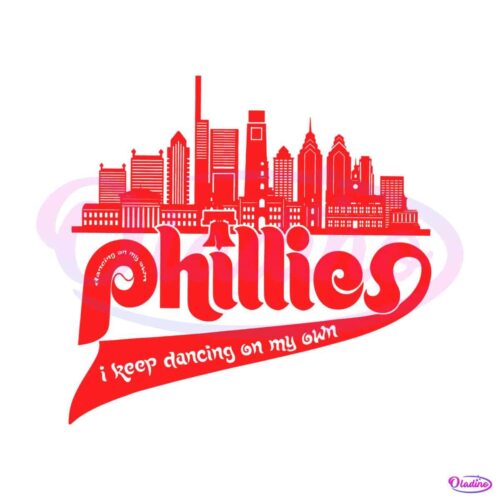 i-keep-dancing-on-my-own-phillies-svg-cutting-digital-file