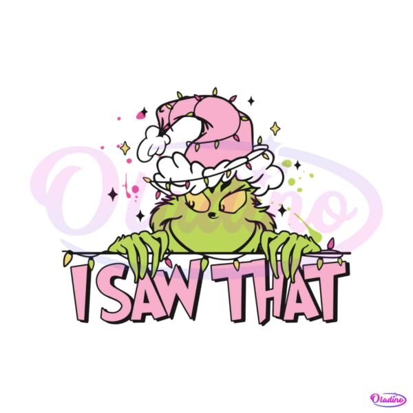 i-saw-that-pink-grinch-christmas-light-svg-file-for-cricut