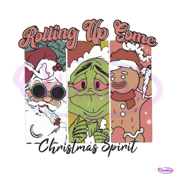 retro-rolling-up-some-christmas-spirit-svg-graphic-file