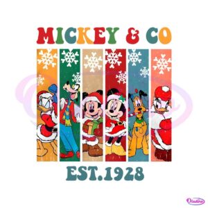 vintage-mickey-and-co-est-1928-christmas-png-download