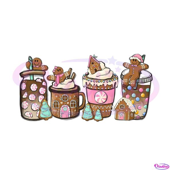 retro-gingerbread-christmas-coffee-png-sublimation-file