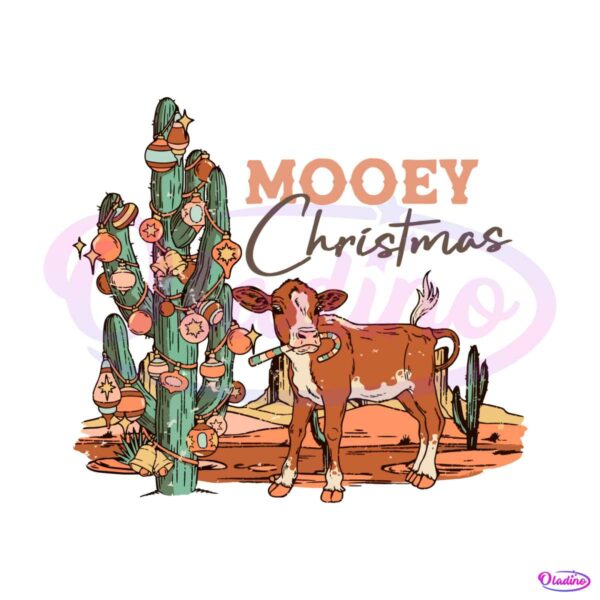 retro-vintage-moony-western-christmas-cow-svg-file