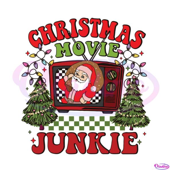 retro-christmas-movie-junkie-santa-claus-svg-download