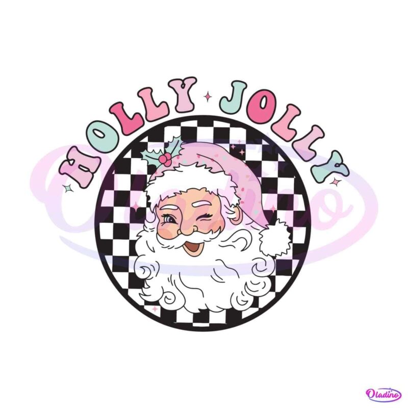 retro-groovy-holly-jolly-cute-santa-claus-svg-file-for-cricut