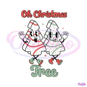 retro-oh-christmas-tree-cake-svg-graphic-design-file