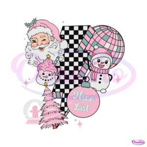 retro-christmas-santa-claus-nice-list-lightning-bolt-svg-file