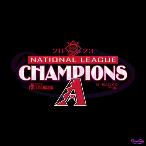 arizona-diamondbacks-2023-national-league-champions-svg