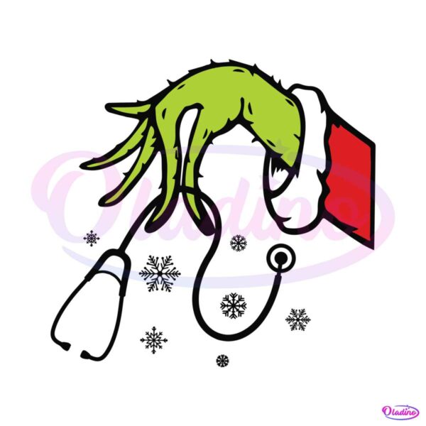 christmas-nurse-grinch-santa-vibe-svg-graphic-design-file