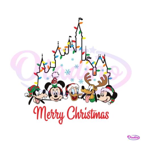 funny-merry-christmas-disney-friends-castle-svg-download