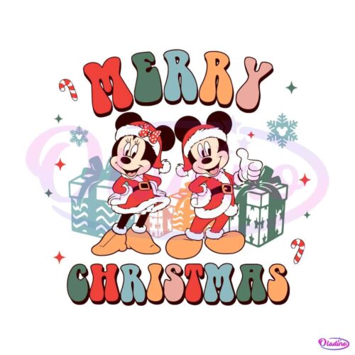 disney-merry-christmas-mickey-and-minnie-santa-svg-file