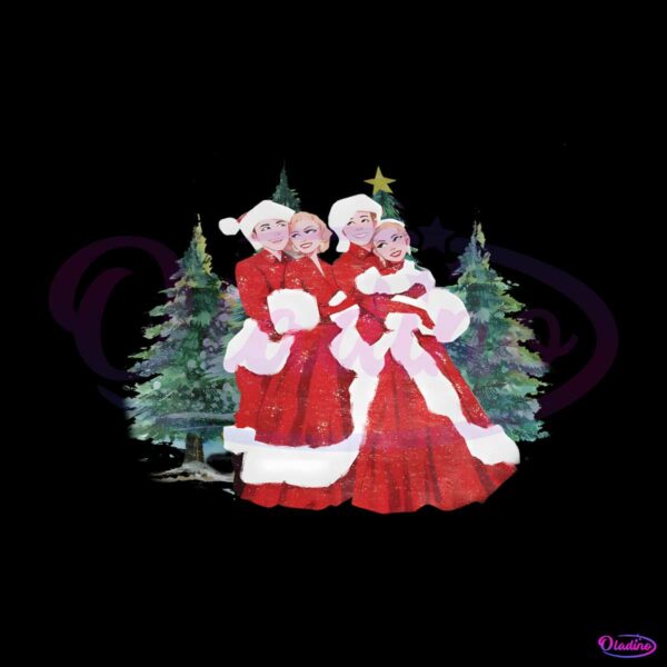 retro-white-christmas-movie-characters-png-download