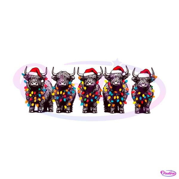 ute-christmas-cows-with-santa-hat-png-sublimation