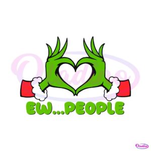 retro-ew-people-grinch-hand-svg-digital-cricut-file