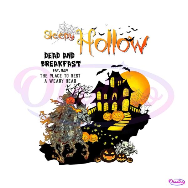 sleepy-hollow-halloween-dead-and-breakfast-png-download