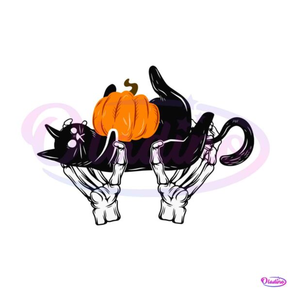 halloween-skeleton-hand-black-cat-pumpkin-svg-cricut-file