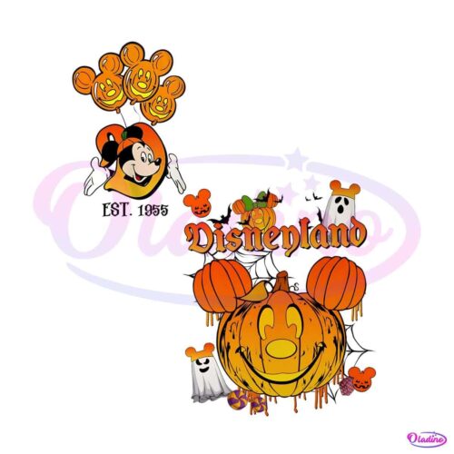 retro-disneyland-halloween-pumpkin-png-download-file