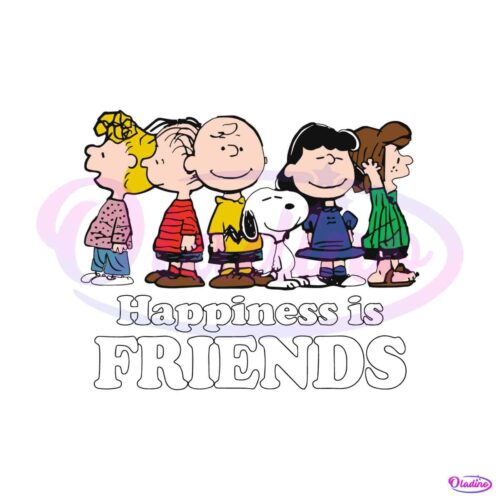 the-peanuts-2d-happiness-is-friend-svg-file-for-cricut