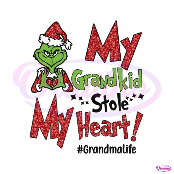 grandma-life-my-grandkids-stole-my-heart-png-download