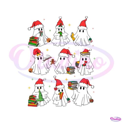 funny-santa-ghost-reading-books-png-sublimation-digital