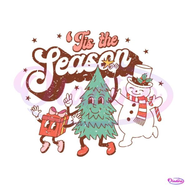 tis-the-season-with-friends-snowman-svg-file-for-cricut