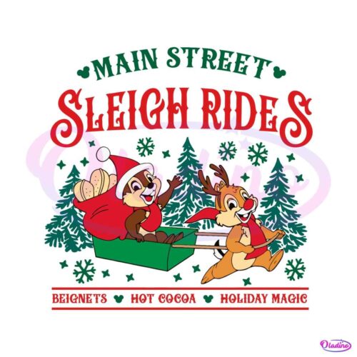 chip-and-dale-main-street-sleigh-rides-svg-graphic-file