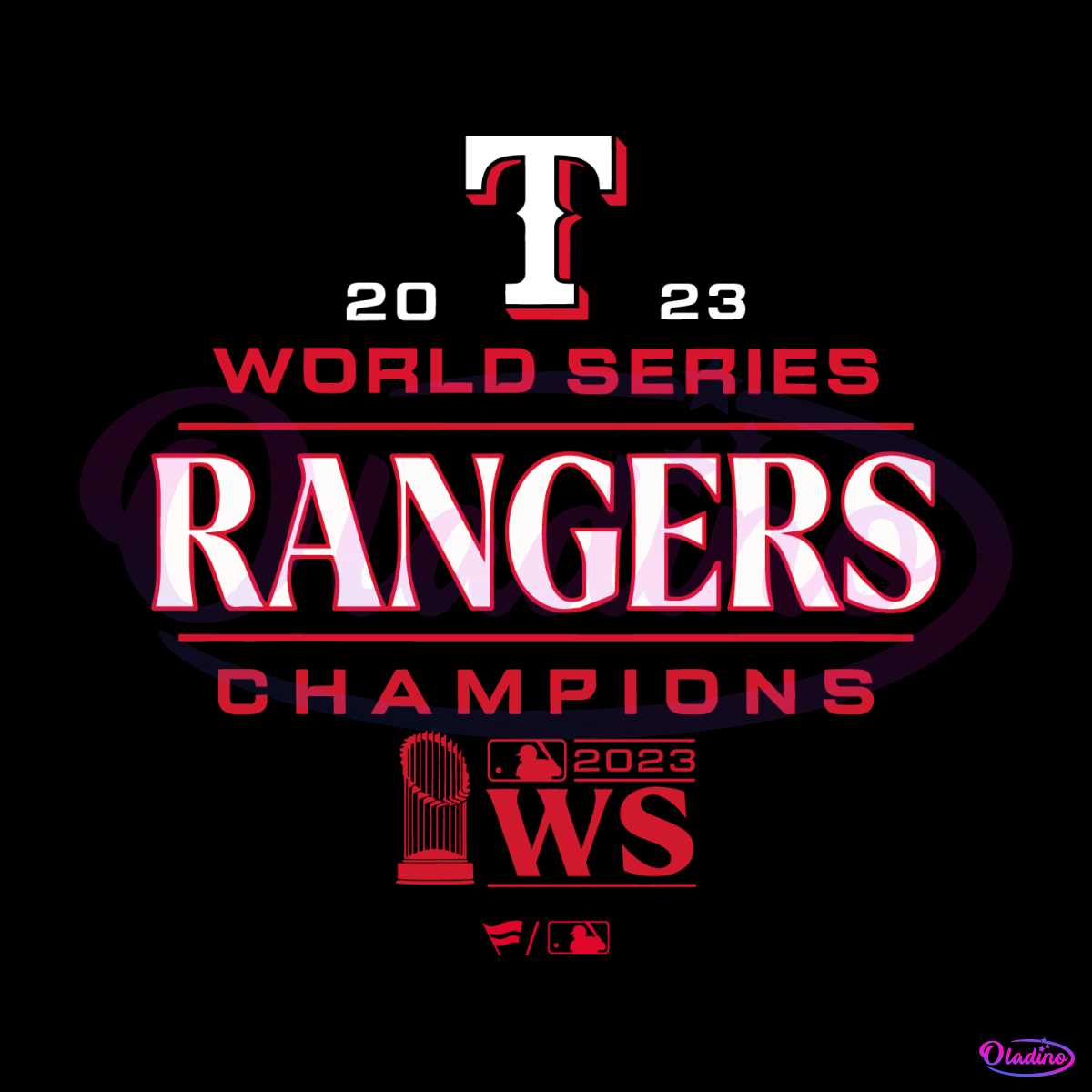 Texas 2023 World Series Champions Baseball SVG Cricut File