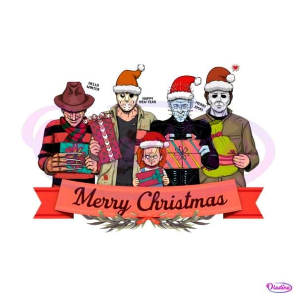 hello-winter-horror-movie-characters-merry-christmas-png
