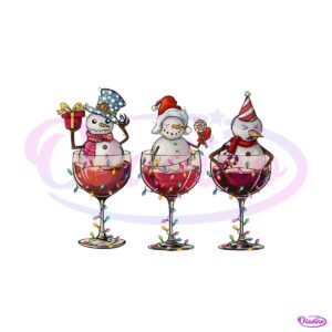 christmas-wines-snowman-cocktails-png-download