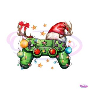 retro-christmas-game-controller-png-sublimation-design