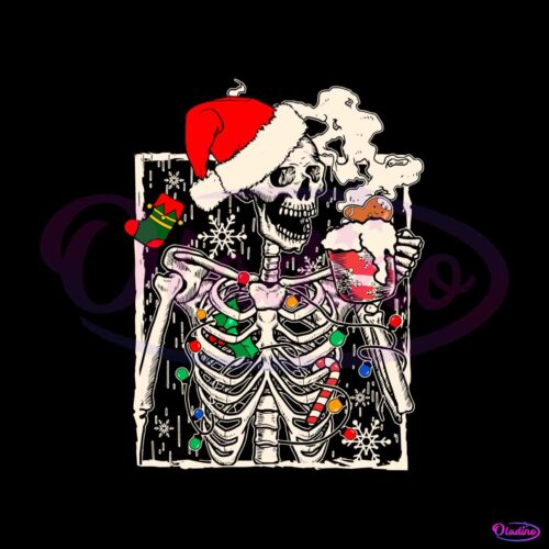 skeleton-christmas-coffee-lover-svg-cutting-digital-file