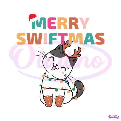 merry-swiftmas-christmas-cat-svg-cutting-digital-file