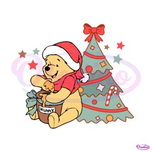 cute-winni-the-pooh-bear-christmas-svg-cutting-digital-file