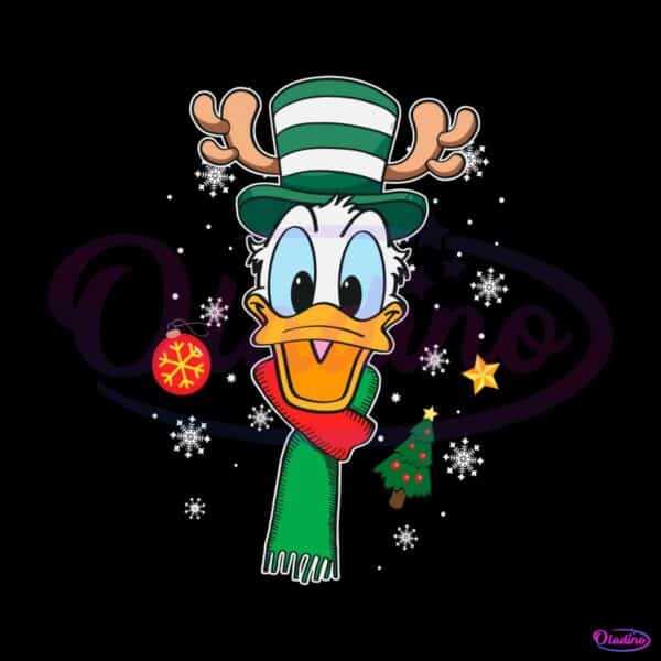 funny-merry-christmas-donald-duck-svg-cutting-file