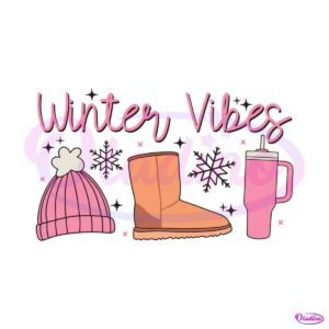 christmas-pink-winter-vibes-svg-graphic-design-file