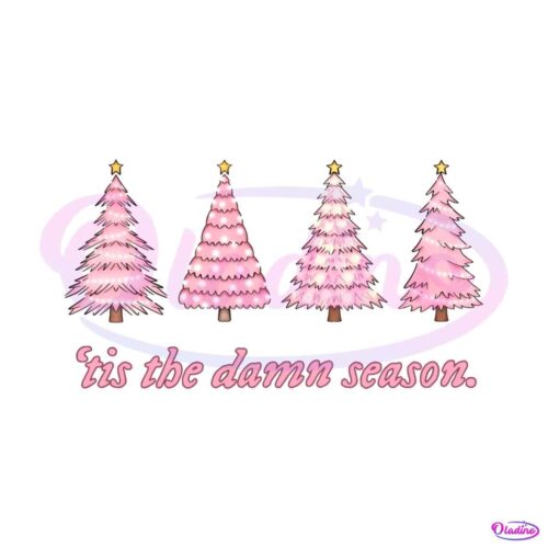 pink-tis-the-damn-season-christmas-png-sublimation