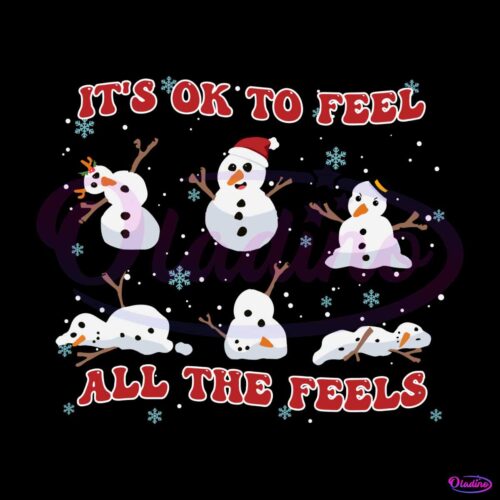 mental-health-christmas-its-ok-to-feel-all-the-feels-svg-file