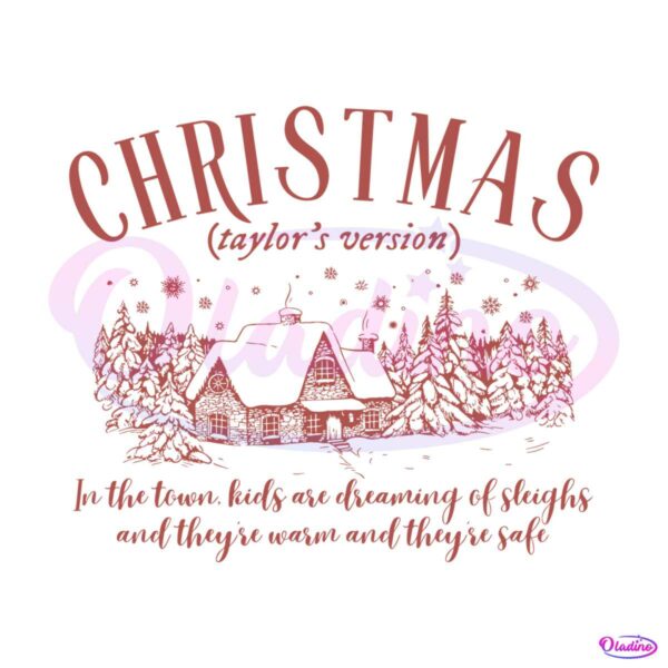 christmas-taylor-version-in-the-town-svg-graphic-design-file