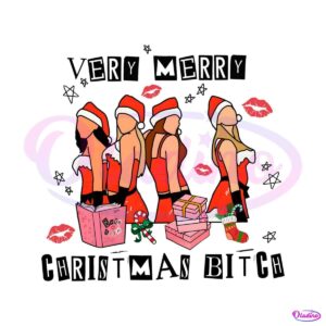 verry-merry-christmas-bitch-mean-girls-png-download