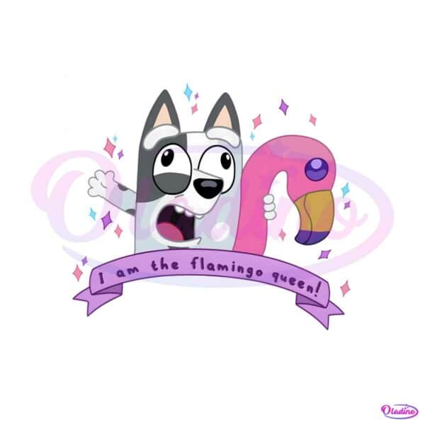 im-the-flamingo-queen-funny-muffin-png-download