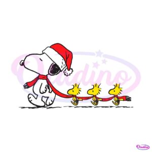 christmas-snoopy-and-woodstock-cartoon-characters-svg